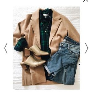 Jcrew open front knit merino wool sweater blazer